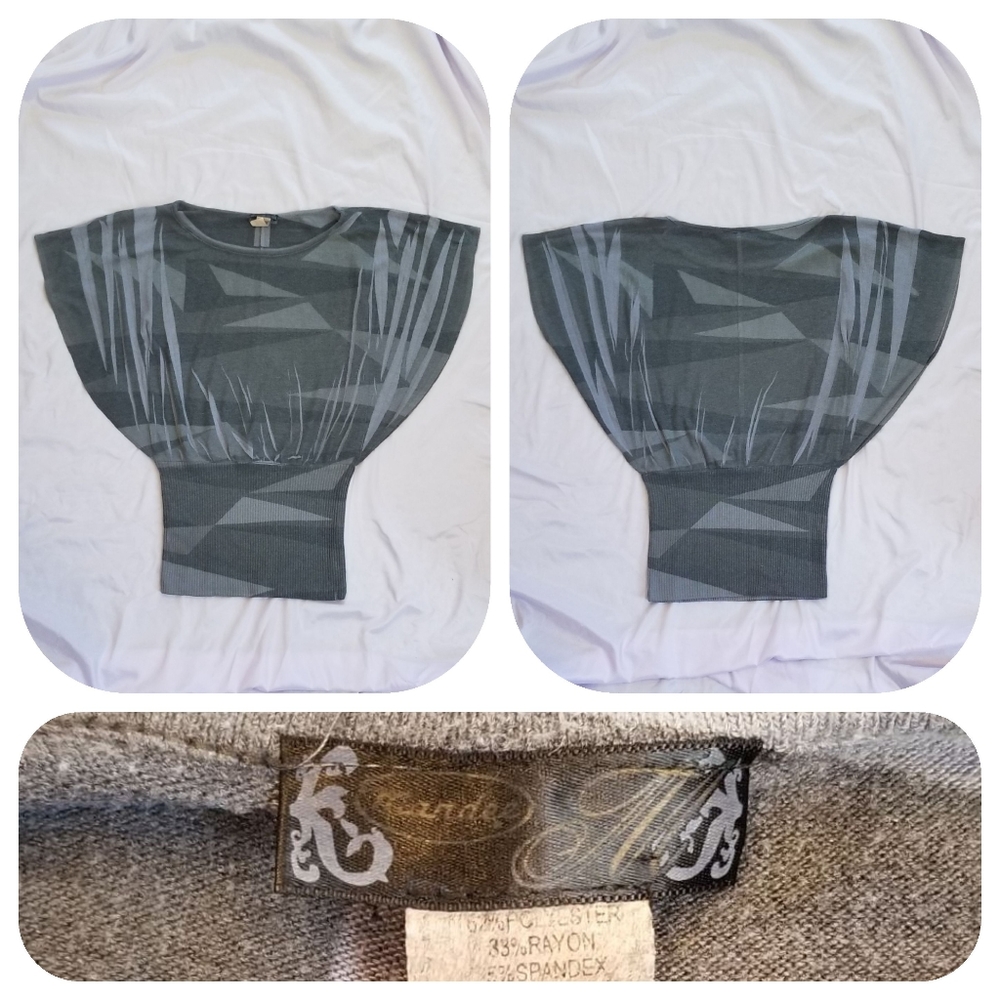 Women's V-Neck Blouse Size Med